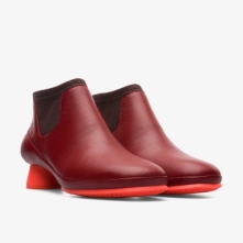 Camper Alright Ankle Boots Red - Womens Singapore IXDNUE-006